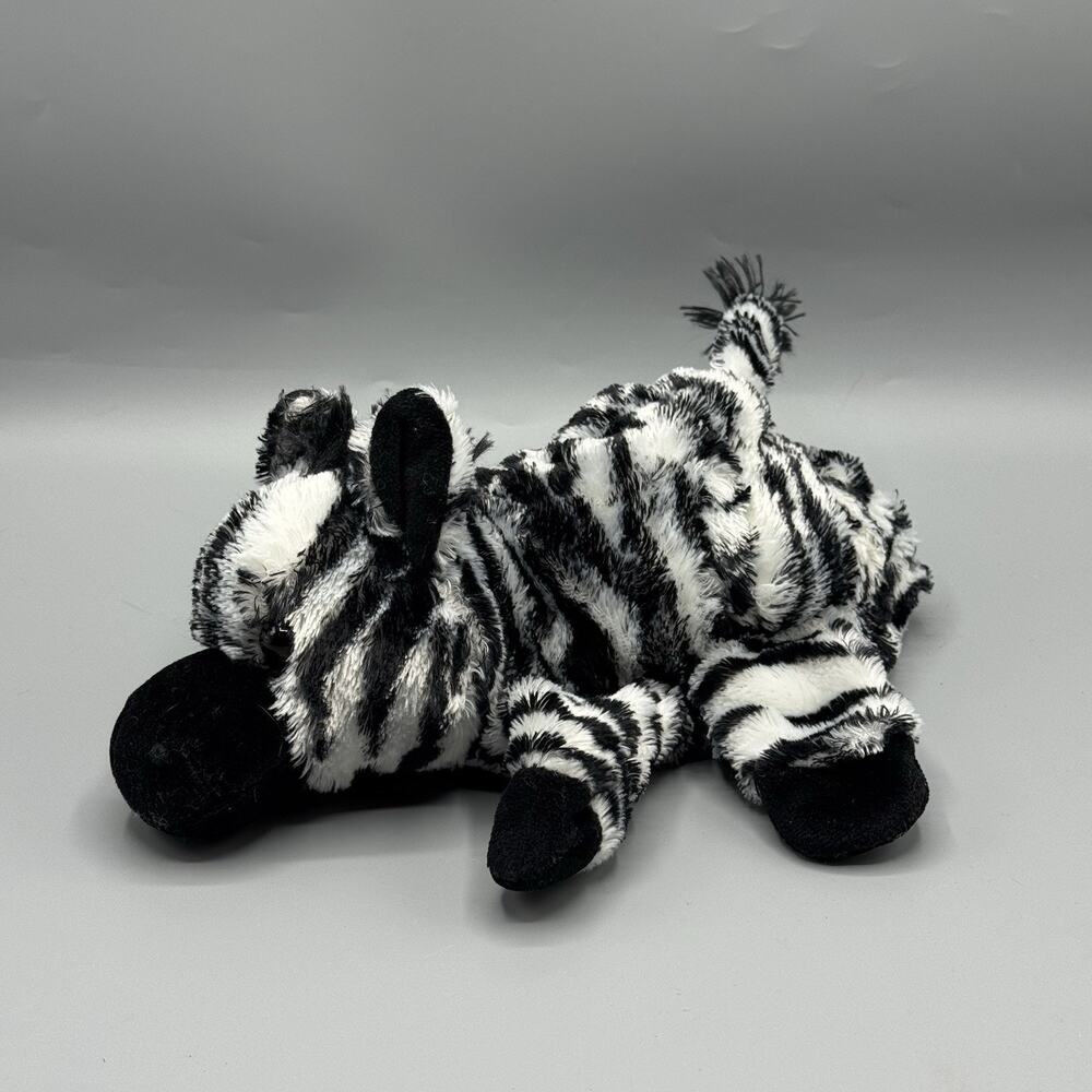 CalToy Zebra Black & White 10" Plush Hand Puppet
